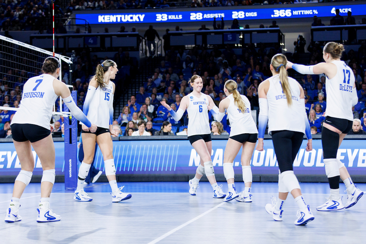 Kentucky-Cal Poly NCAA Volleyball Photo Gallery