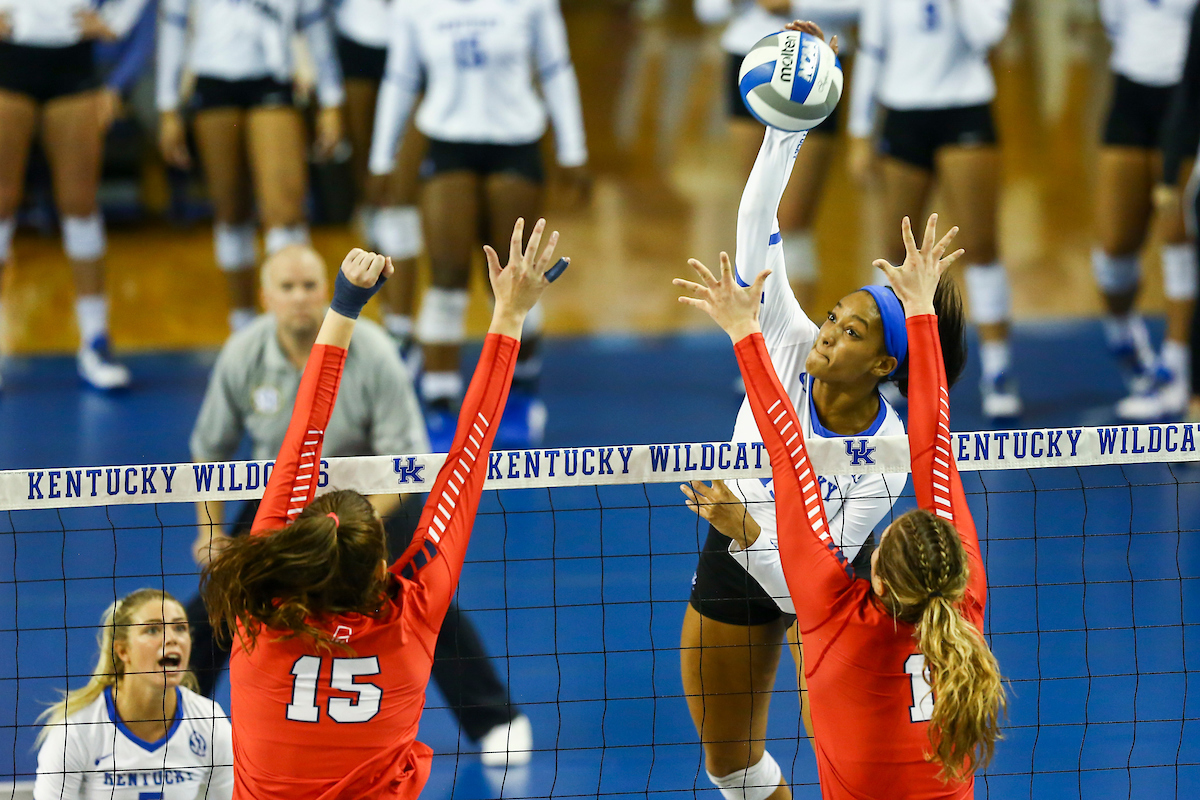 Leah Edmond.

Kentucky beat Ole Miss 3-0.

Photo by Hannah Phillips | UK Athletics