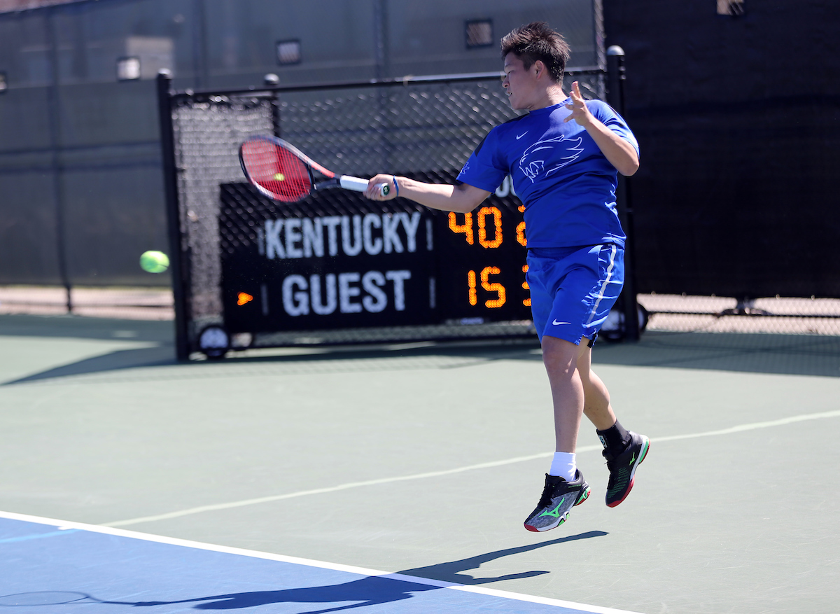 KENTO YAMADA
The University of Kentucky men's tennis team faces South Carolina on Sunday, March 18, 2018 at The Boone Tennis Center. 

Photo by Britney Howard | UK Athletics