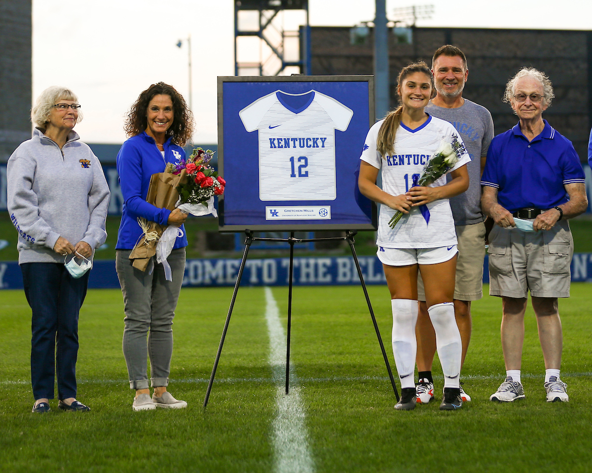 Gretchen Mills.

Women’s Soccer Senior Night.

Photo by Grace Bradley | UK Athletics