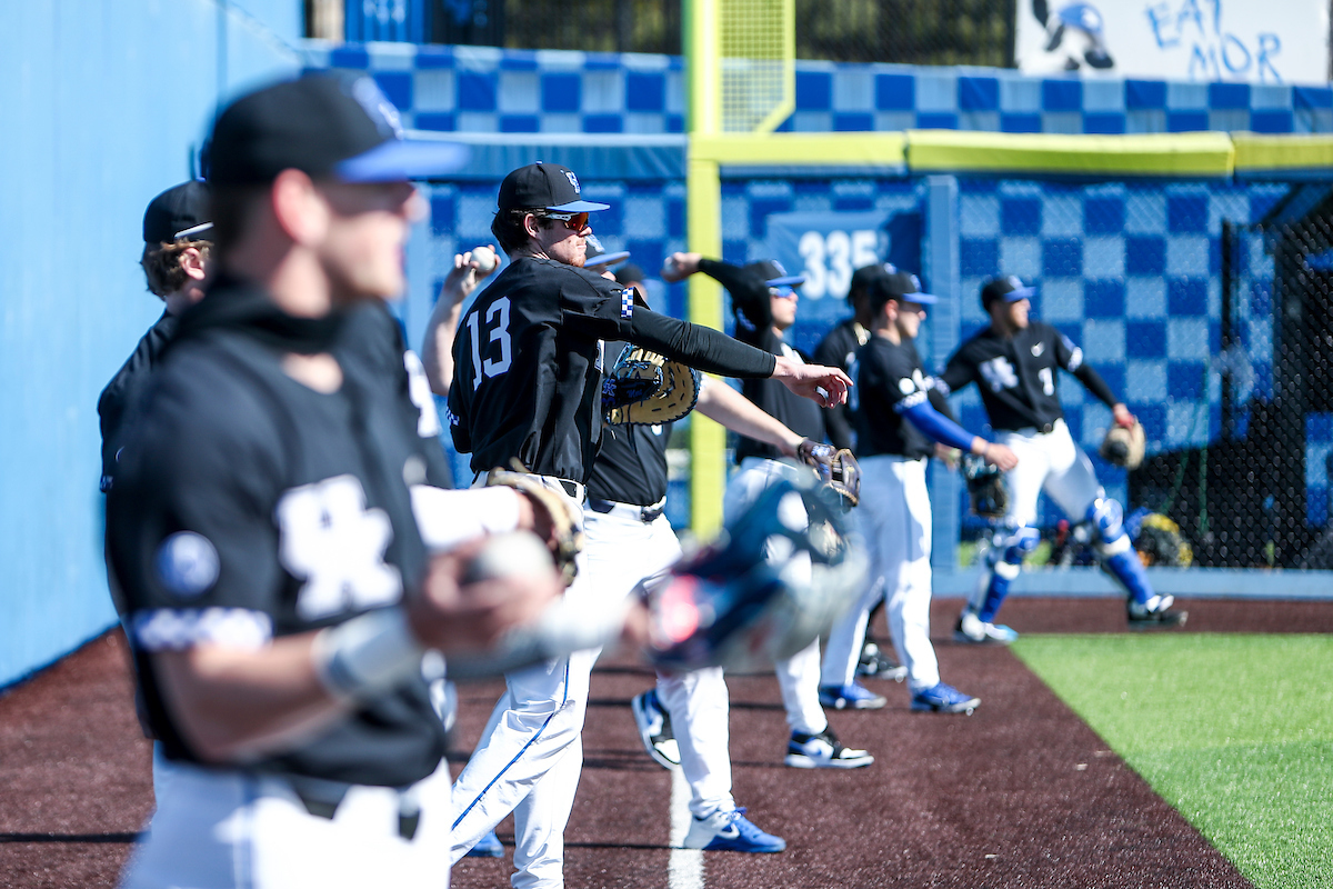 James McCoy.

Kentucky sweeps Western Michigan 16-5.

Photo by Sarah Caputi | UK Athletics