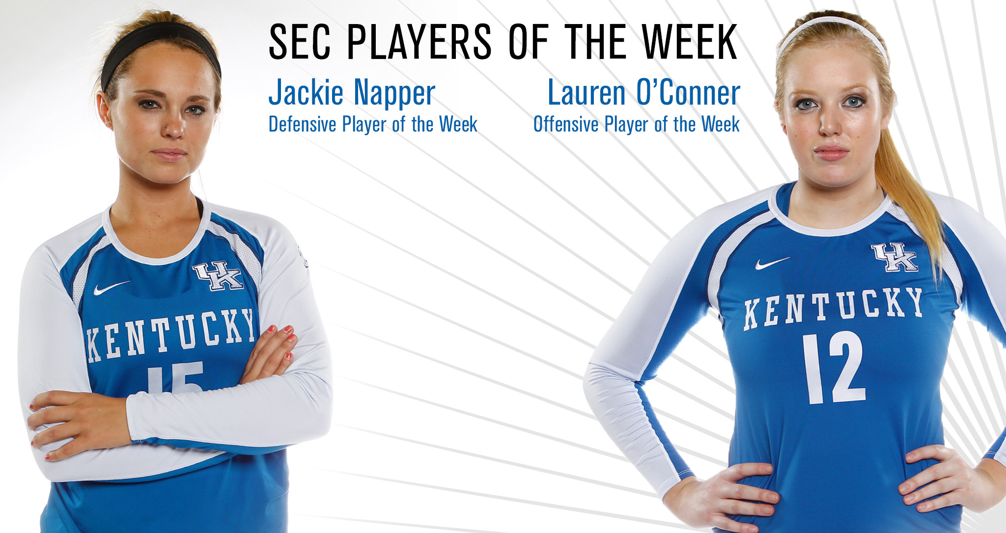 O'Conner, Napper Earn SEC Player of the Week Honors