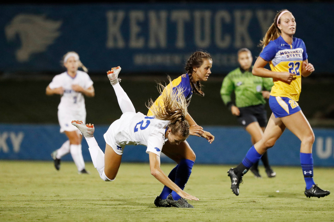 abby Steiner.

The Kentucky women's soccer team beat Morehead State 2-1.

Photo by Chet White | UK Athletics