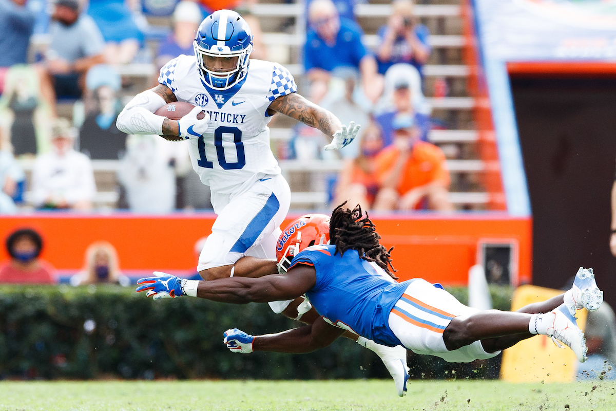 ASIM ROSE.

Kentucky falls to Florida, 34-10.

Photo by Elliott Hess | UK Athletics