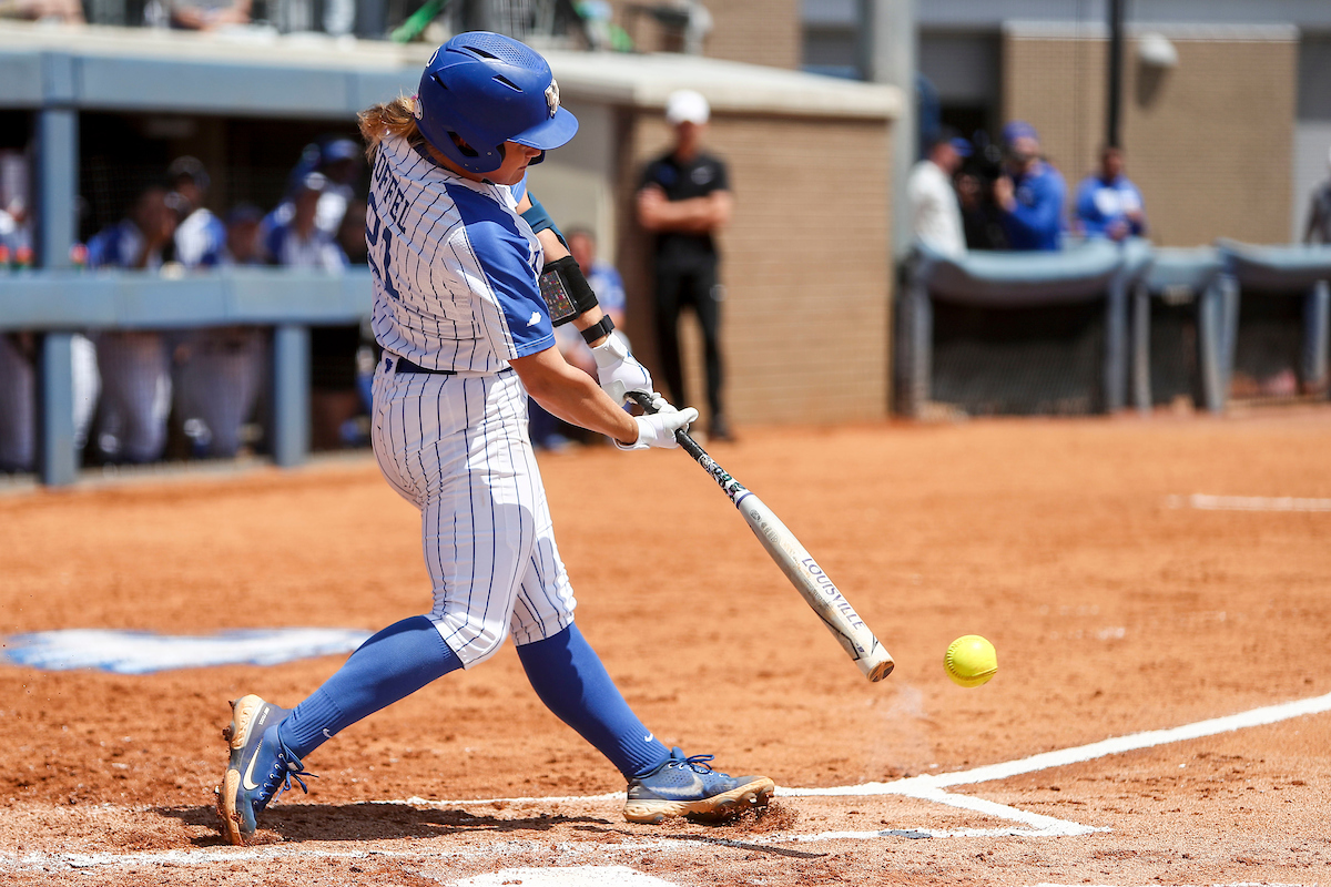 Erin Coffel.

Kentucky defeats Mississippi State 9-5.

Photo by Sarah Caputi | UK Athletics