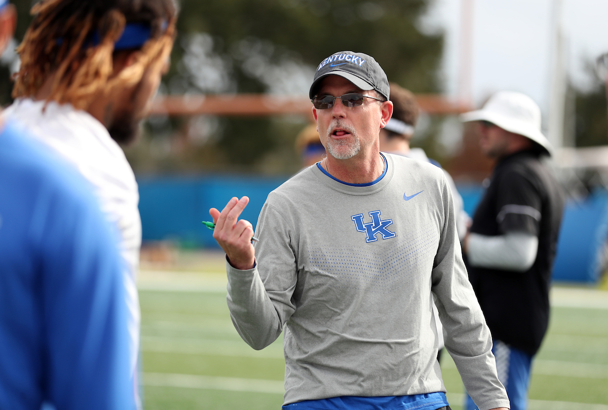 Bowl Practice Day 1.

Photo by Britney Howard  | UK Athletics