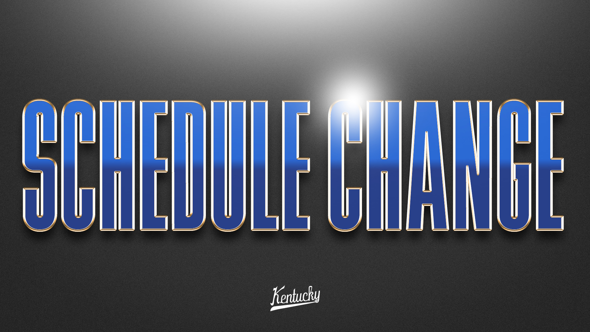 SCHEDULE CHANGE: Friday’s Game Moved Up to 1 p.m. ET
