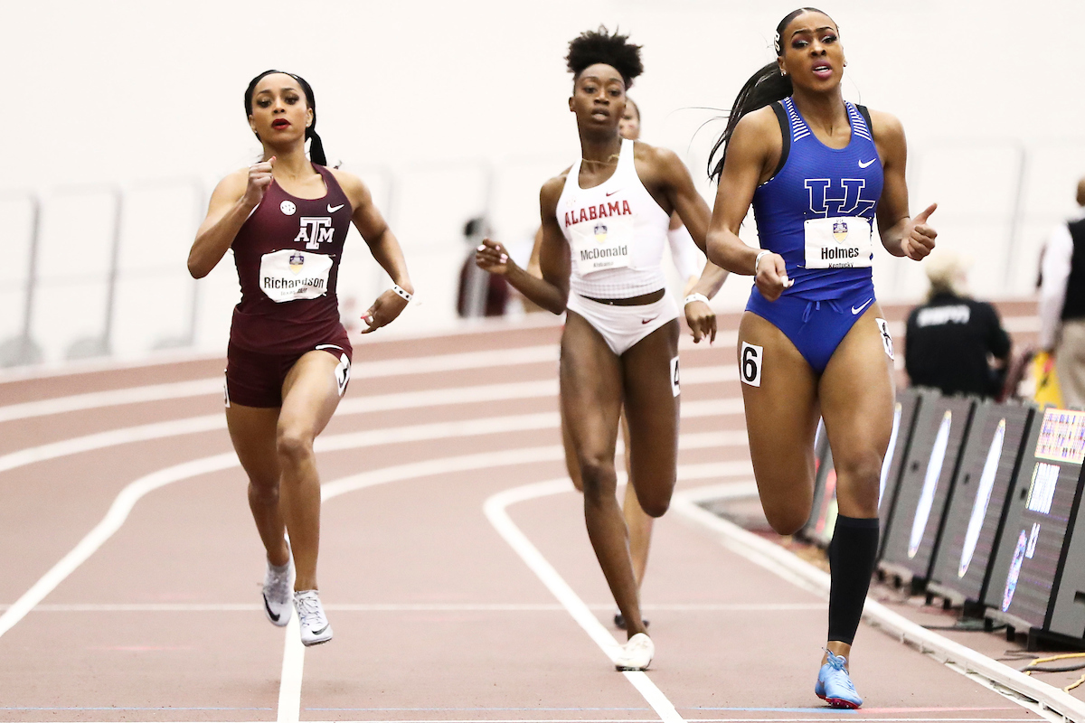Alexis Holmes.

2020 SEC Indoors day two.

Photo by Chet White | UK Athletics