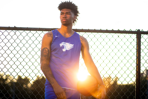 Men’s basketball summer shoot.