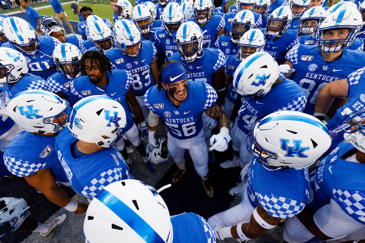 Pregame.


UK beat EMU 38-17.


Photo by Elliott Hess | UK Athletics
