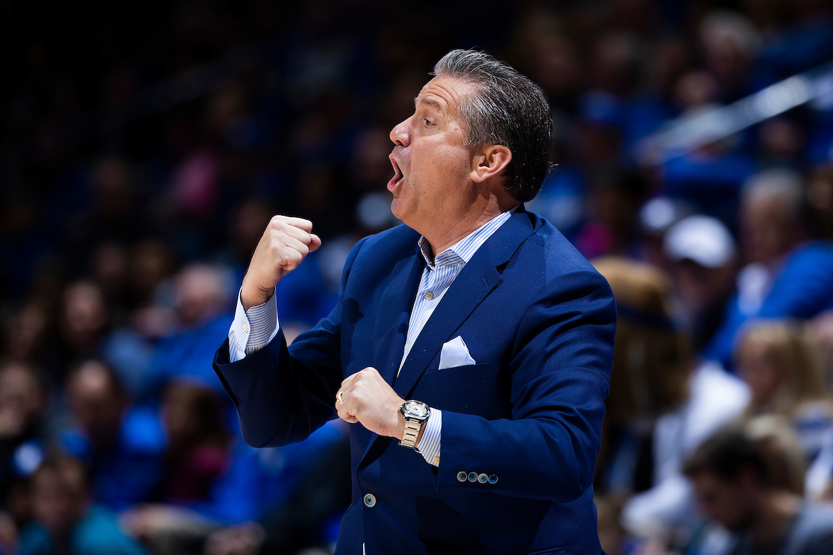 John Calipari.

Kentucky beat Tennessee State 77-62.

Photo by Chet White | UK Athletics