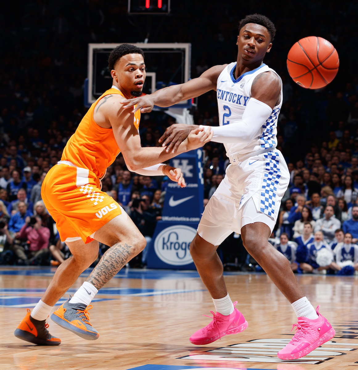 Ashton Hagans.


Kentucky beat Tennessee 86-69.

Photo by Elliott Hess | UK Athletics