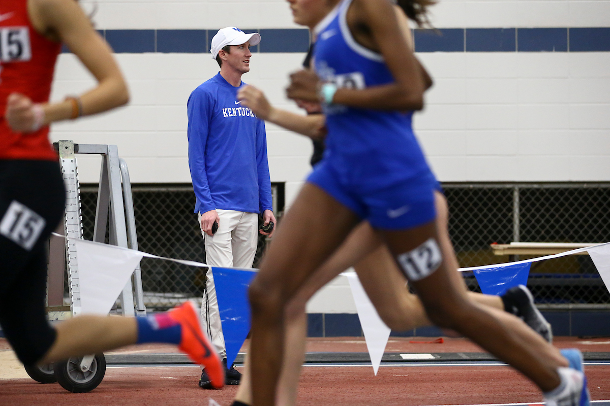 Coach Hakon Devries. 

Jim Green Invitational.


Photo by Isaac Janssen | UK Athletics