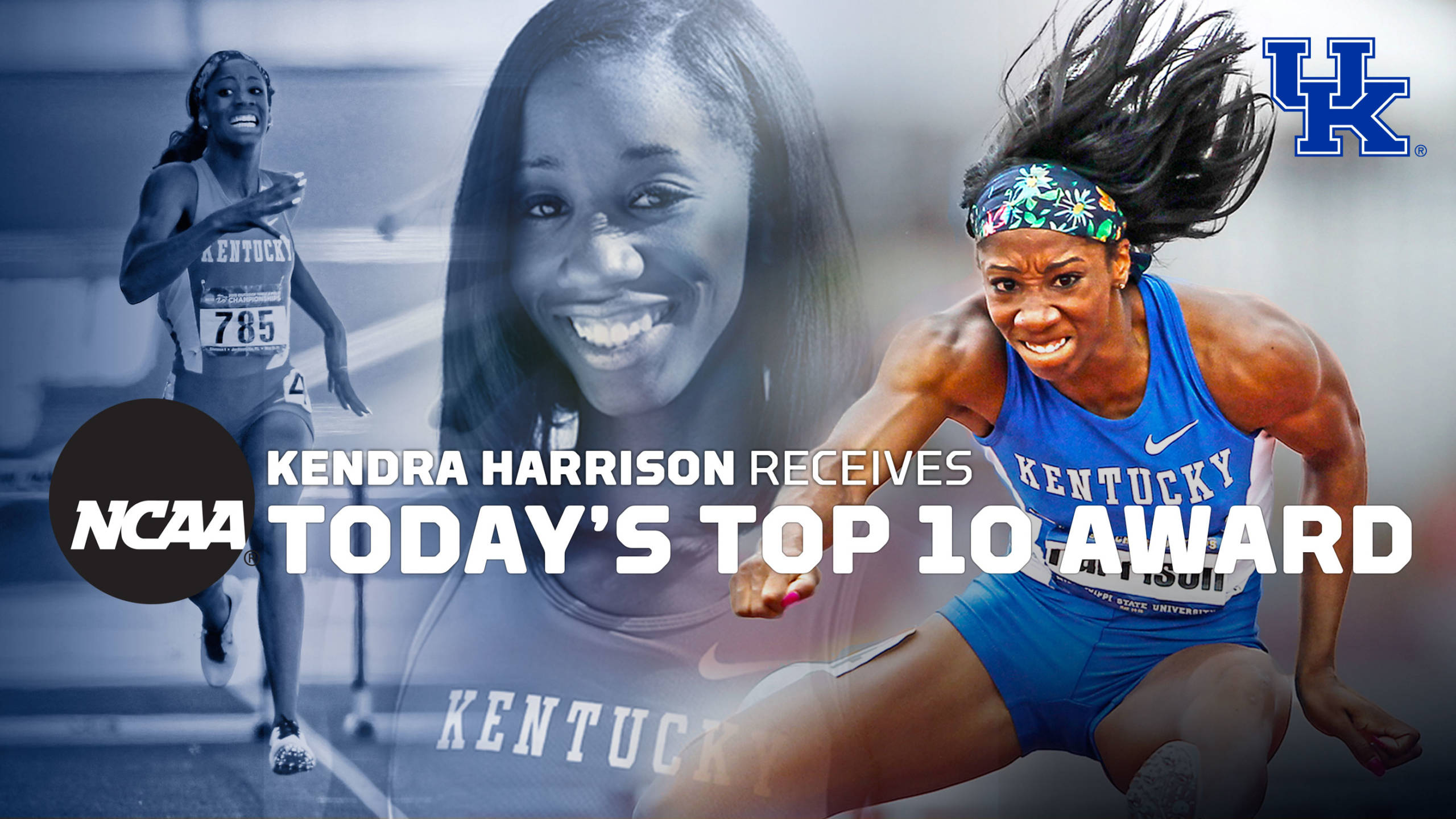 Kendra Harrison Receives NCAA Top 10 Award