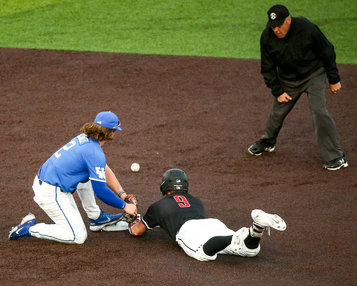 Austin Schultz. 

Kentucky beats WKU 6-5. 

Photo by Eddie Justice | UK Athletics