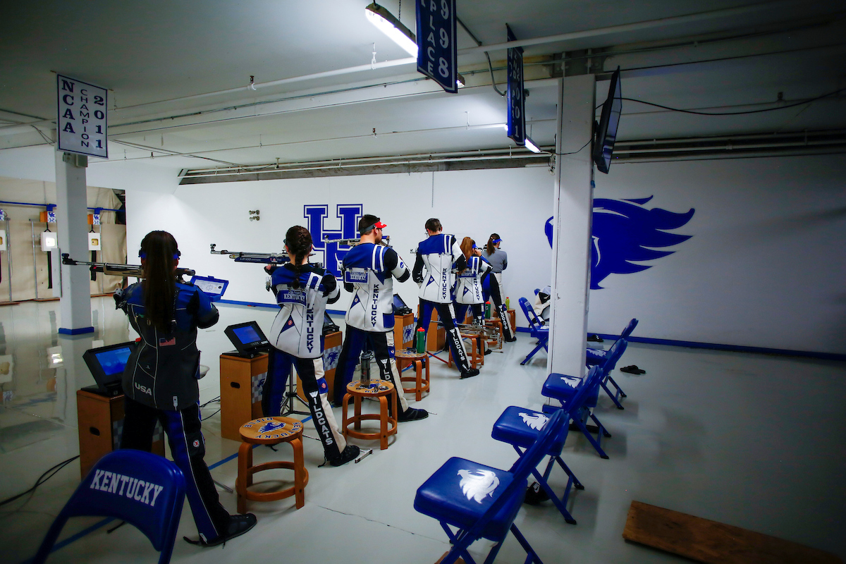 Starters. 

Kentucky Rifle vs Ole Miss. 

Photo by Sarah Caputi | UK Athletics