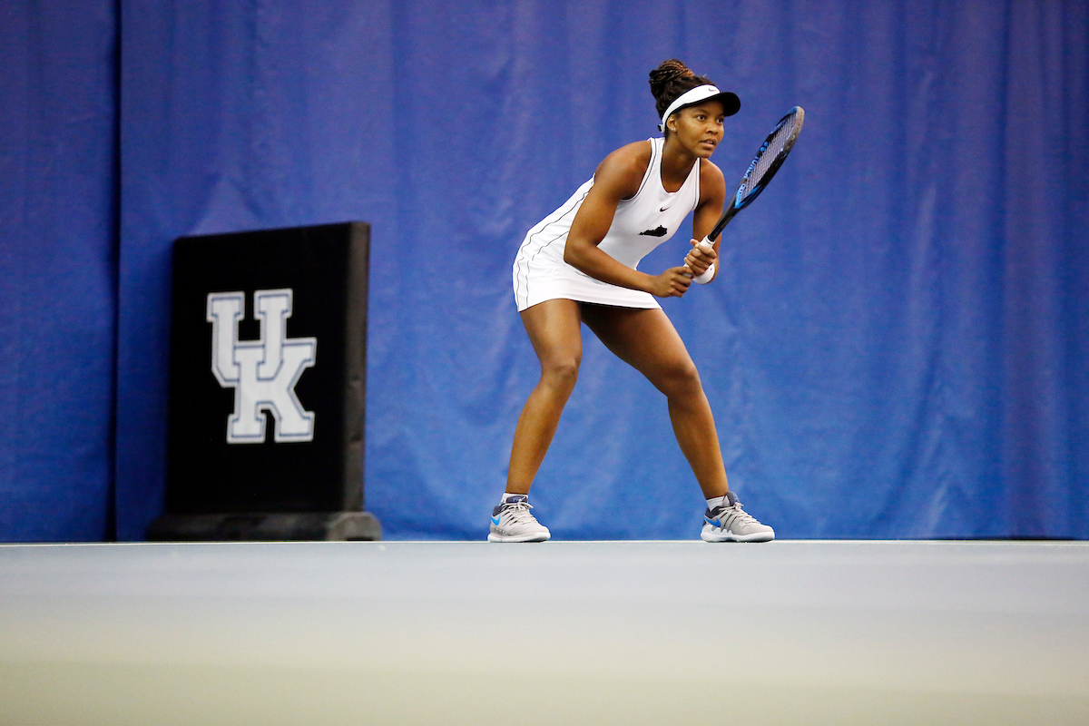 Kentucky women's tennis hosts Miami University (OH).

Photo by Quinn Foster | UK Athletics