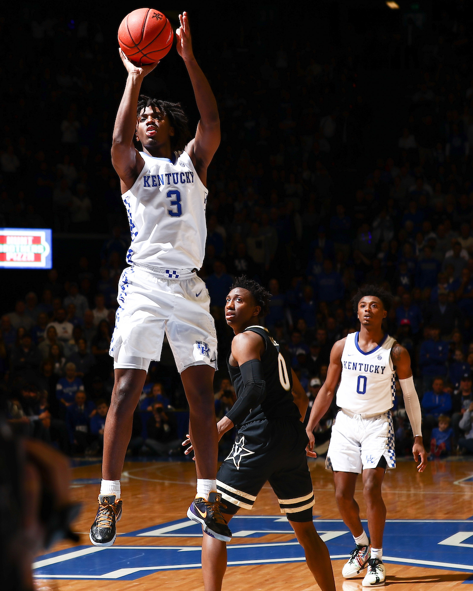 Tyrese Maxey.
UK beats Vandy 71-62. 
Photo by Elliott Hess | UK Athletics