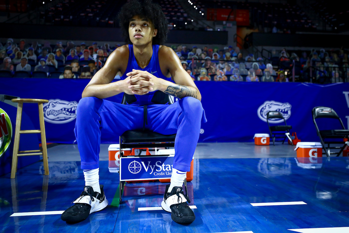 Brandon Boston Jr.

Kentucky beat Florida 76-58 at the O’Connell Center in Gainesville, Fla.

Photo by Chet White | UK Athletics