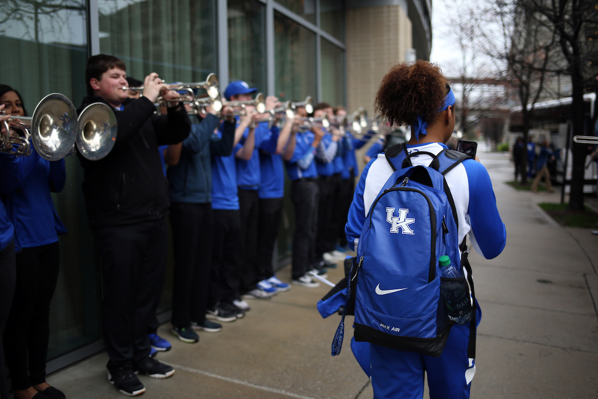 Jaida Roper

The University of Kentucky women's basketball team beat Alabama in the SEC Tournament on Thursday, March 1, 2018 at Bridgestone Arena in Nashville, TN.

Photo by Britney Howard | UK Athletics
