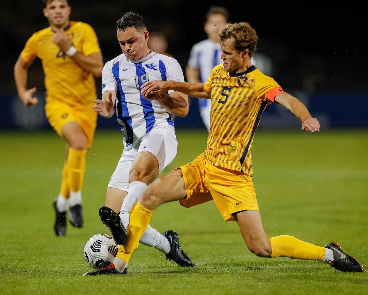Luke Andrews.

Kentucky beats West Virginia, 1 - 0.

Photo by Tommy Quarles | UK Athletics