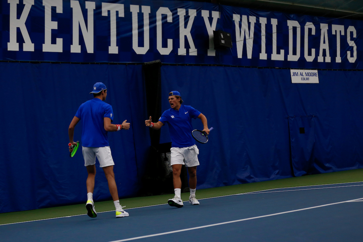 Liam Draxl and Alexandre Leblanc.

Kentucky beats Notre Dame.

Photo by Sarah Caputi | UK Athletics