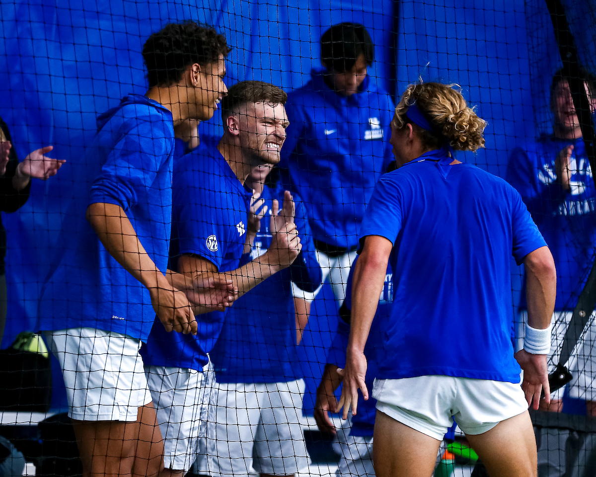 Celebration.

Kentucky defeats Tennessee 4-3.

Photo by Eddie Justice | UK Athletics