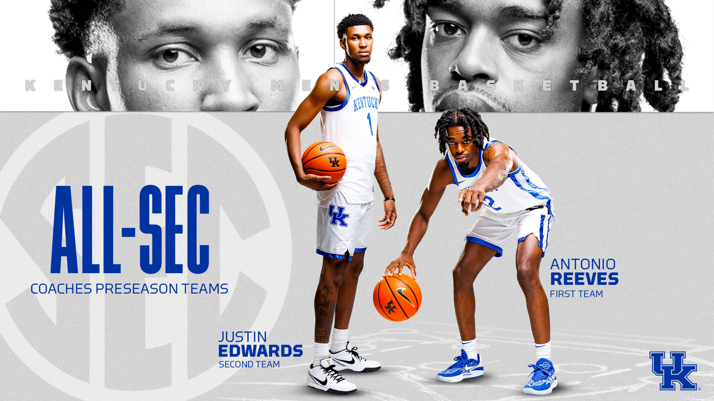 Antonio Reeves, Justin Edwards Earn Preseason Coaches Honors