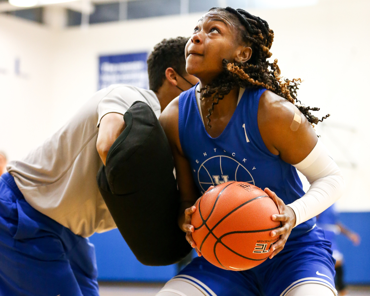 Robyn Benton.

Kentucky Women’s Basketball Practice.

Photo by Eddie Justice | UK Athletics