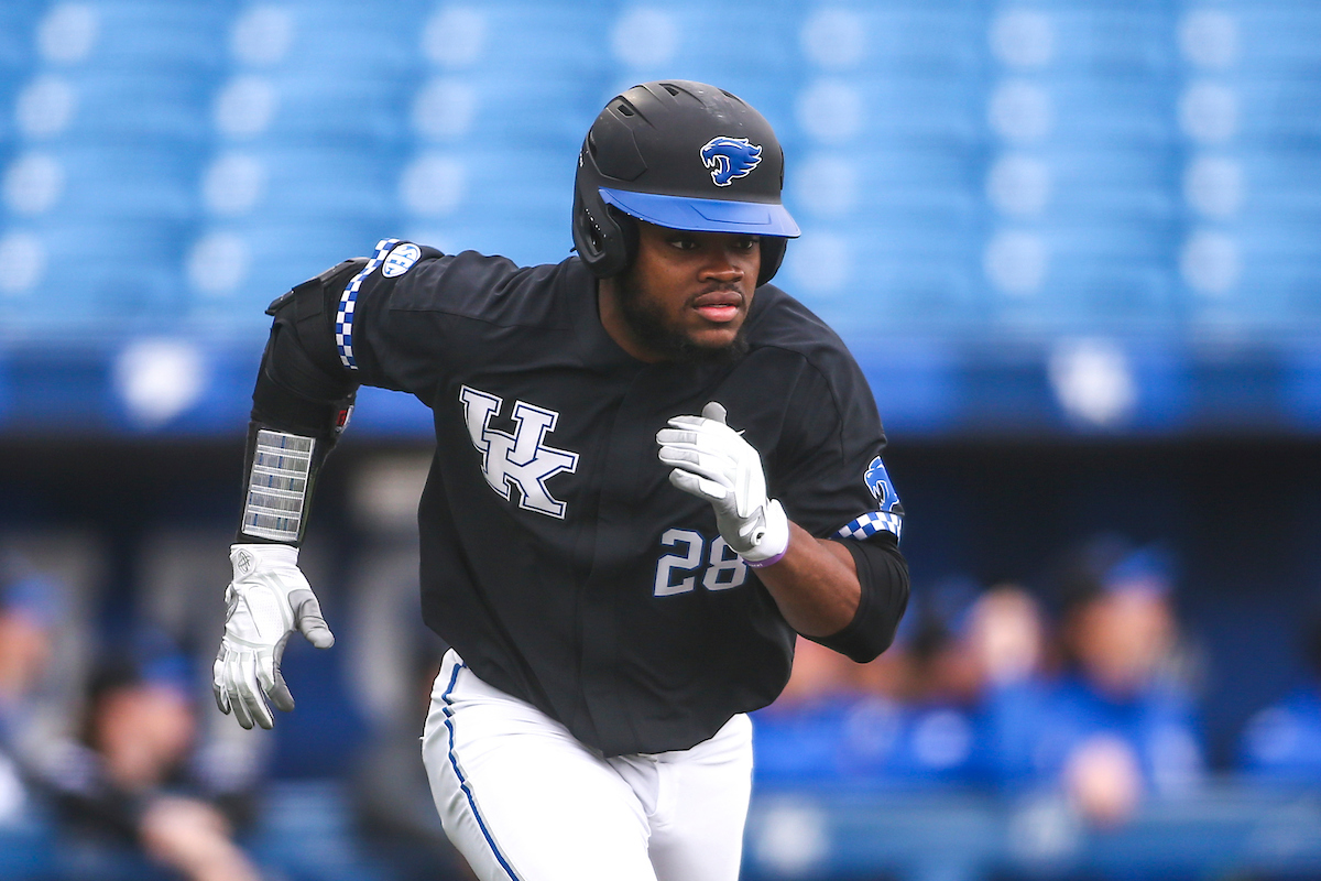 Oraj Anu.

Kentucky beats LSU, 13-4.

Photo by Grace Bradley | UK Athletics