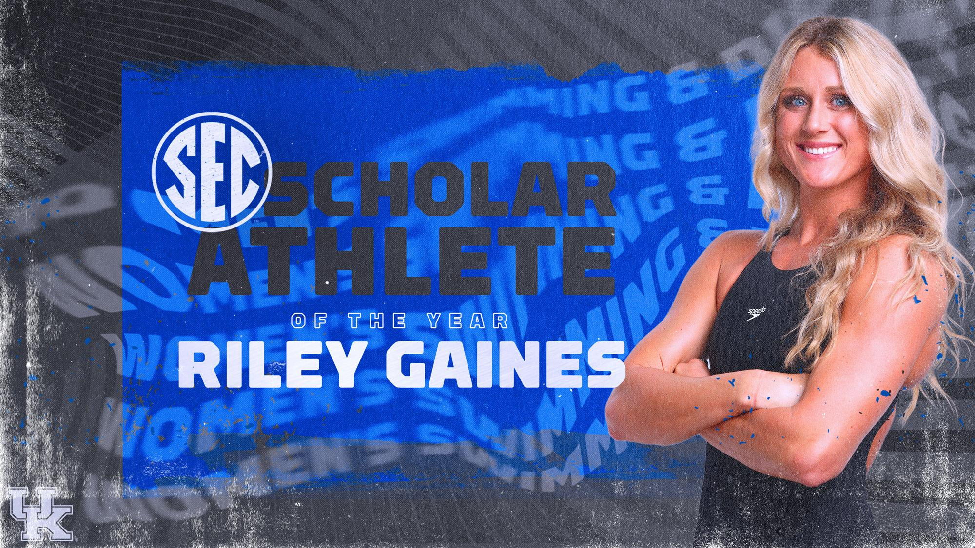 Riley Gaines Named SEC Scholar-Athlete of the Year