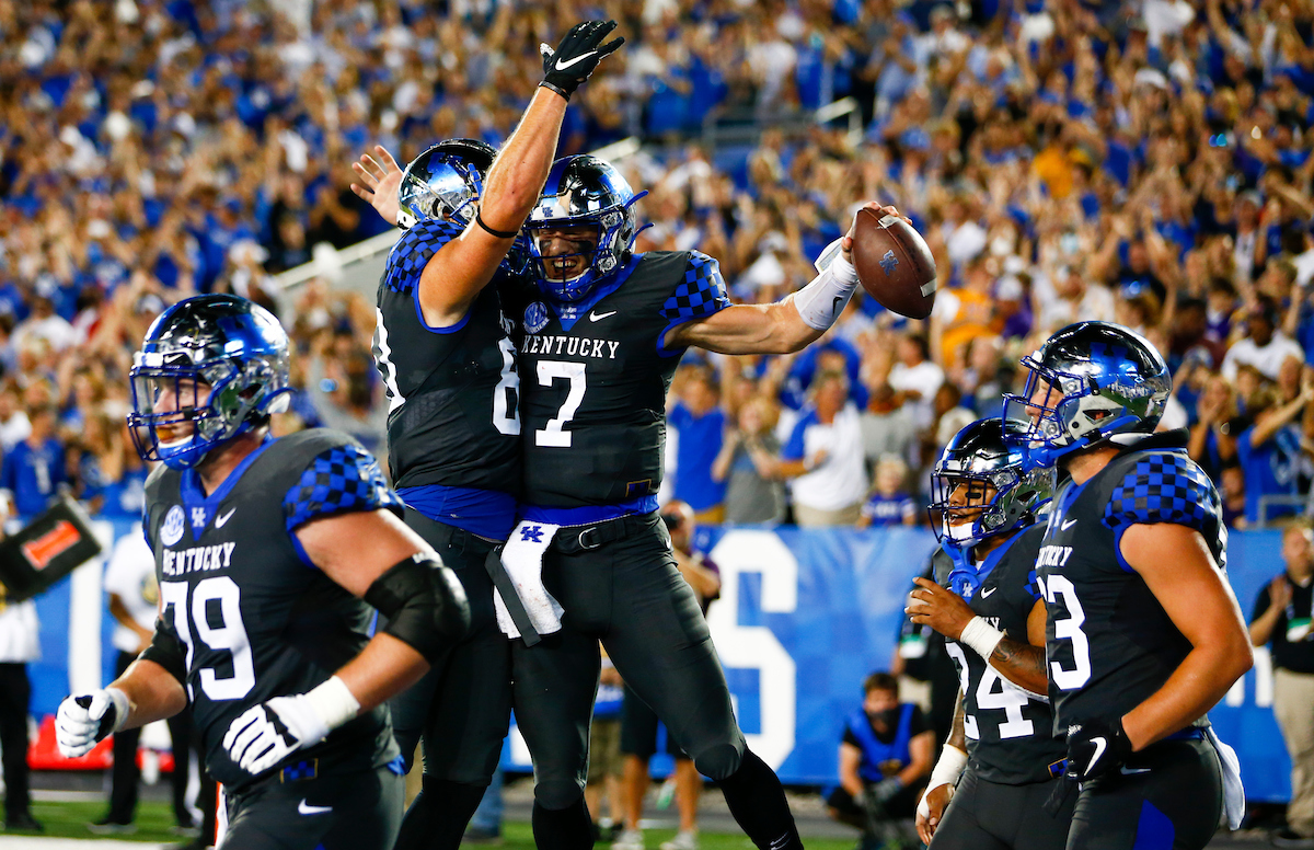 Will Levis. 

UK beat LSU 42-21.

Photo By Barry Westerman | UK Athletics
