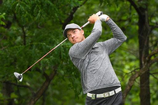 Max Mehles at the 2018 NCAA Men's Golf National Championship.