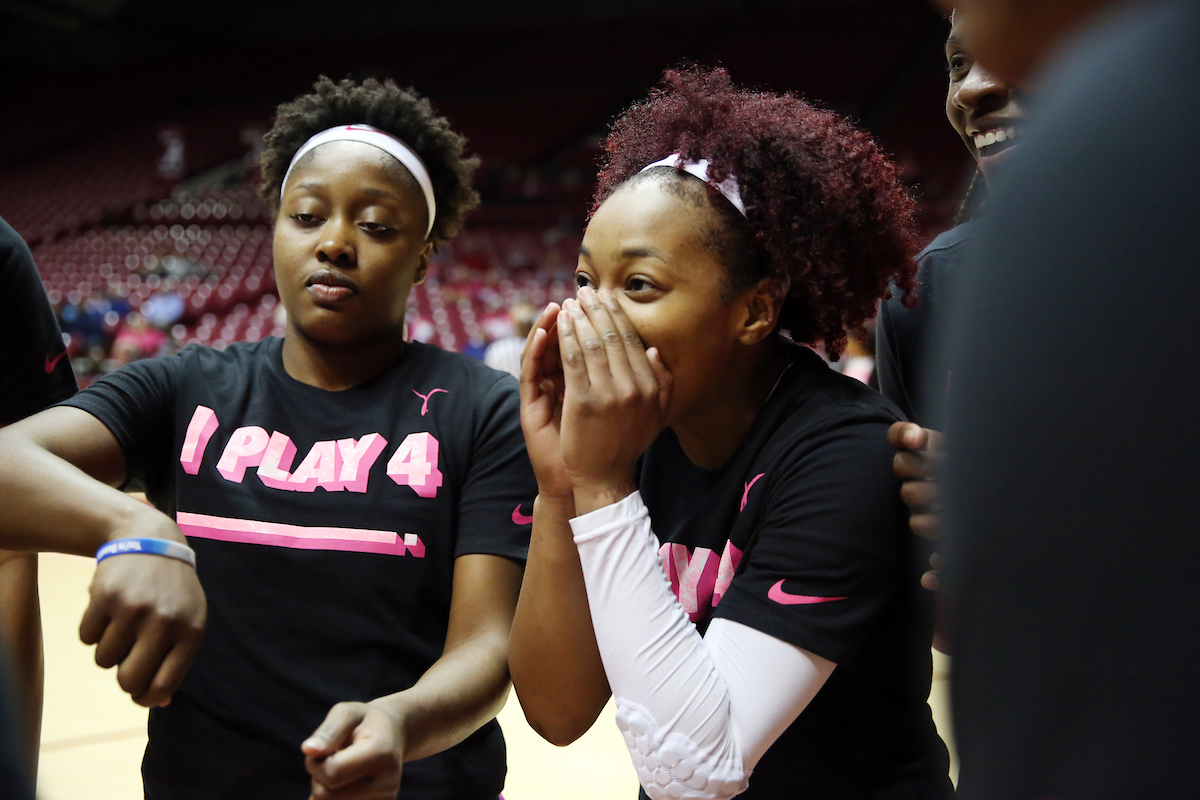 Jaida Roper, Kameron Roach

The UK Women's Basketball team beat Alabama.
Photo by Britney Howard | UK Athletics
