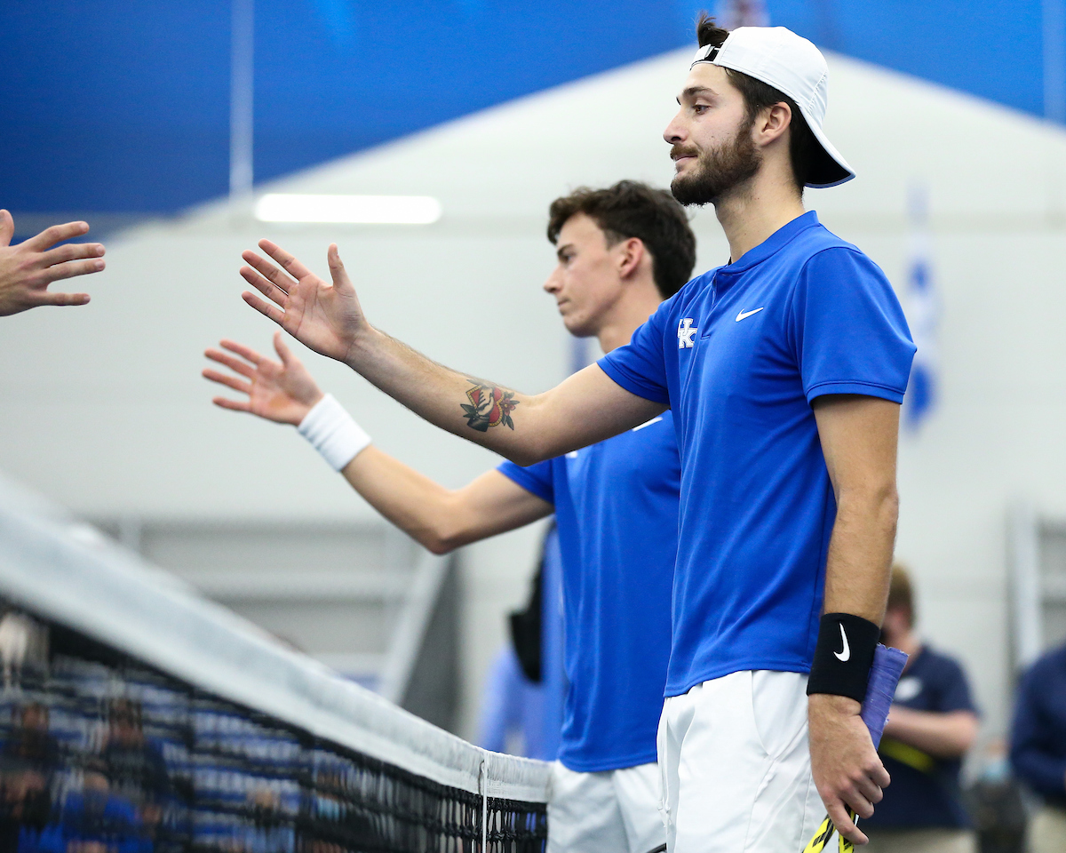 Francois Musitelli and Yasha Zemel.

Kentucky defeats VCU 7-0.

Photo by Tommy Quarles | UK Athletics