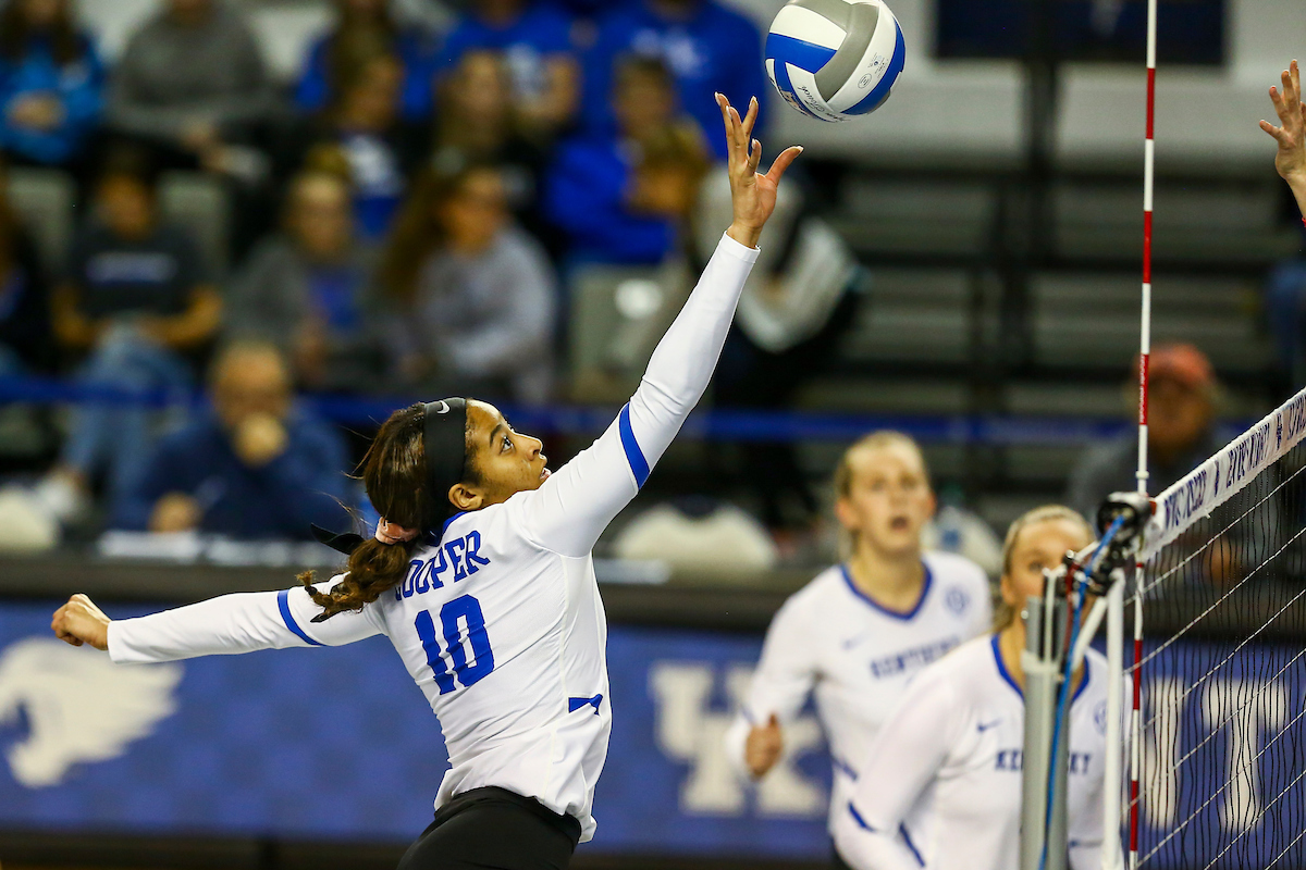 Caitlyn Cooper.

Kentucky beat Ole Miss 3-0.

Photo by Hannah Phillips | UK Athletics