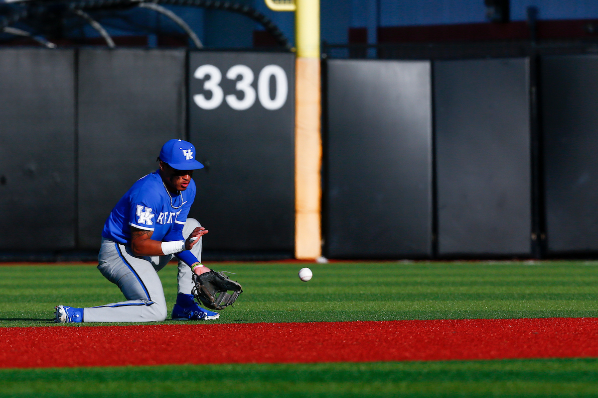 Daniel Harris IV. 

Kentucky falls to Louisville 4-2. 

Photo By Barry Westerman | UK Athletics