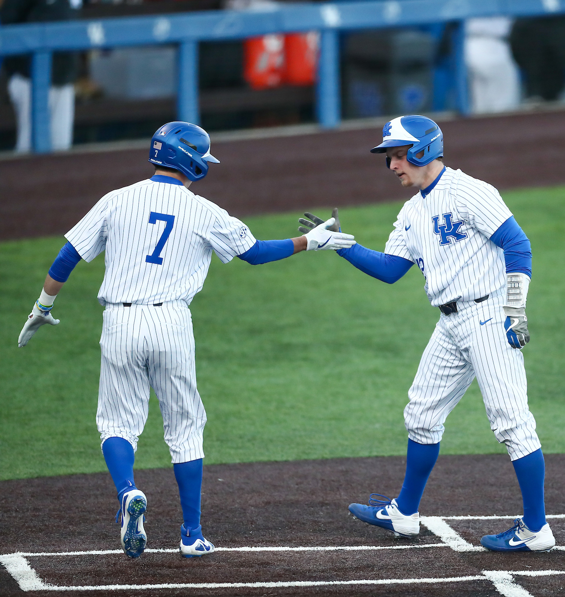 DREW GRACE. ELLIOTT CURTIS.

Kentucky beat Appalachian State 7-3.

Photo by Elliott Hess | UK Athletics