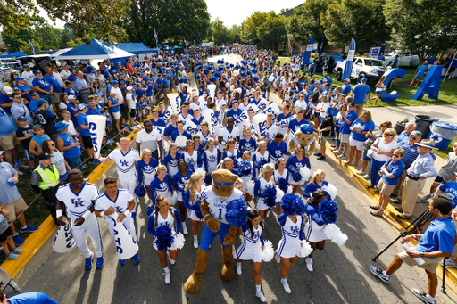 Cat Walk.


Kentucky beat Toledo 38-24.


Photo by Elliott Hess | UK Athletics