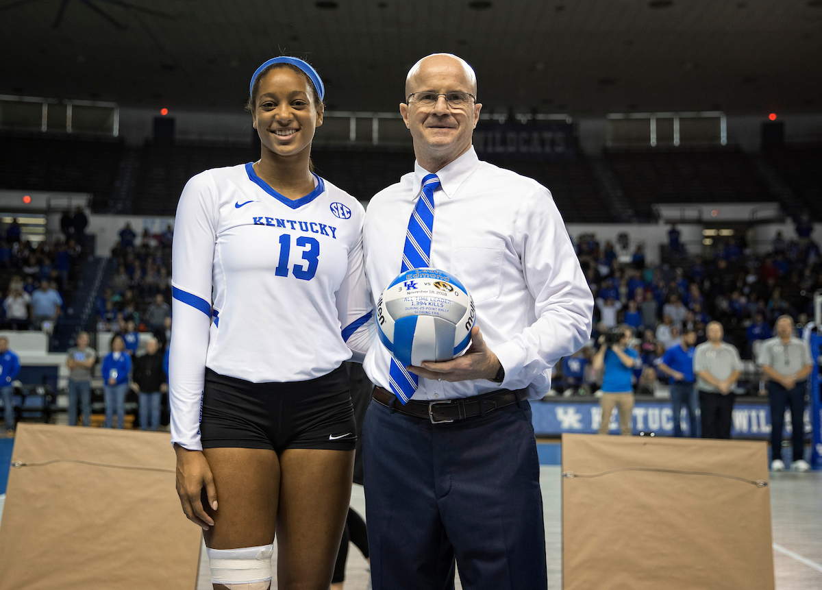 as Kentucky played Auburn on November 24, 2018.  Photo by Mark Cornelison | UKphoto