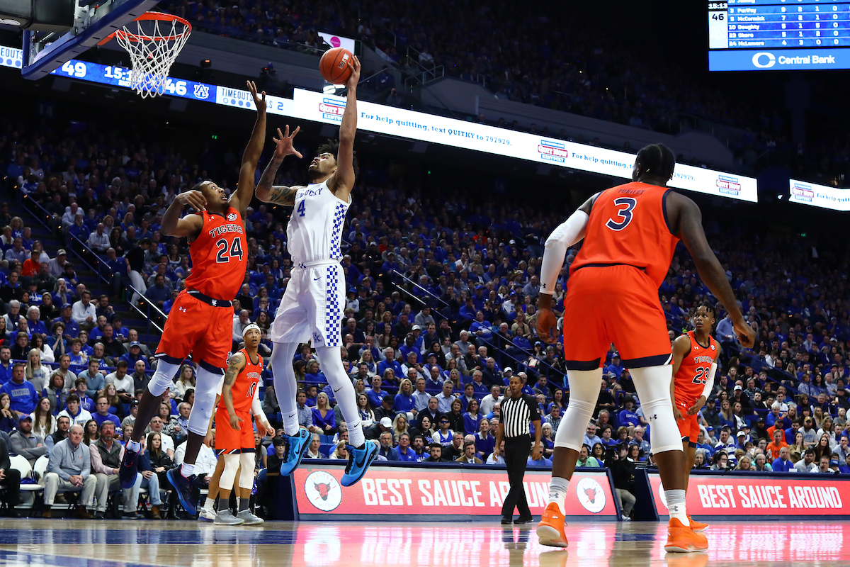 Nick Richards.

UK beat Auburn 73-66.

Photo by Elliott Hess | UK Athletics