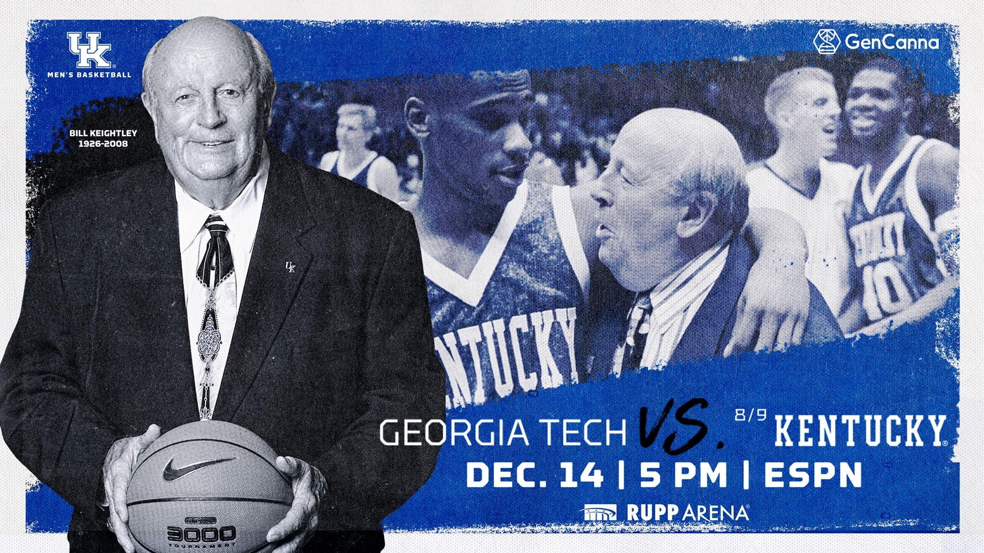 Cats Face Georgia Tech on Saturday at Rupp