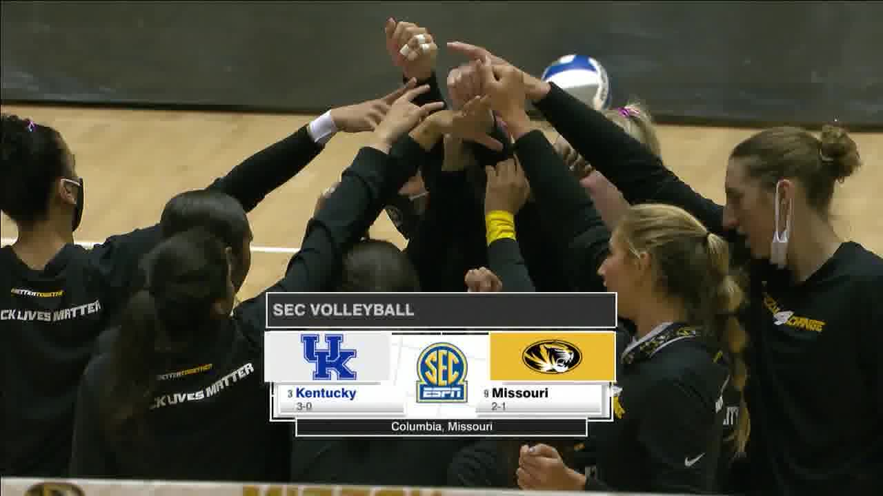 VB: Kentucky 3, Missouri 1 - Thursday Night