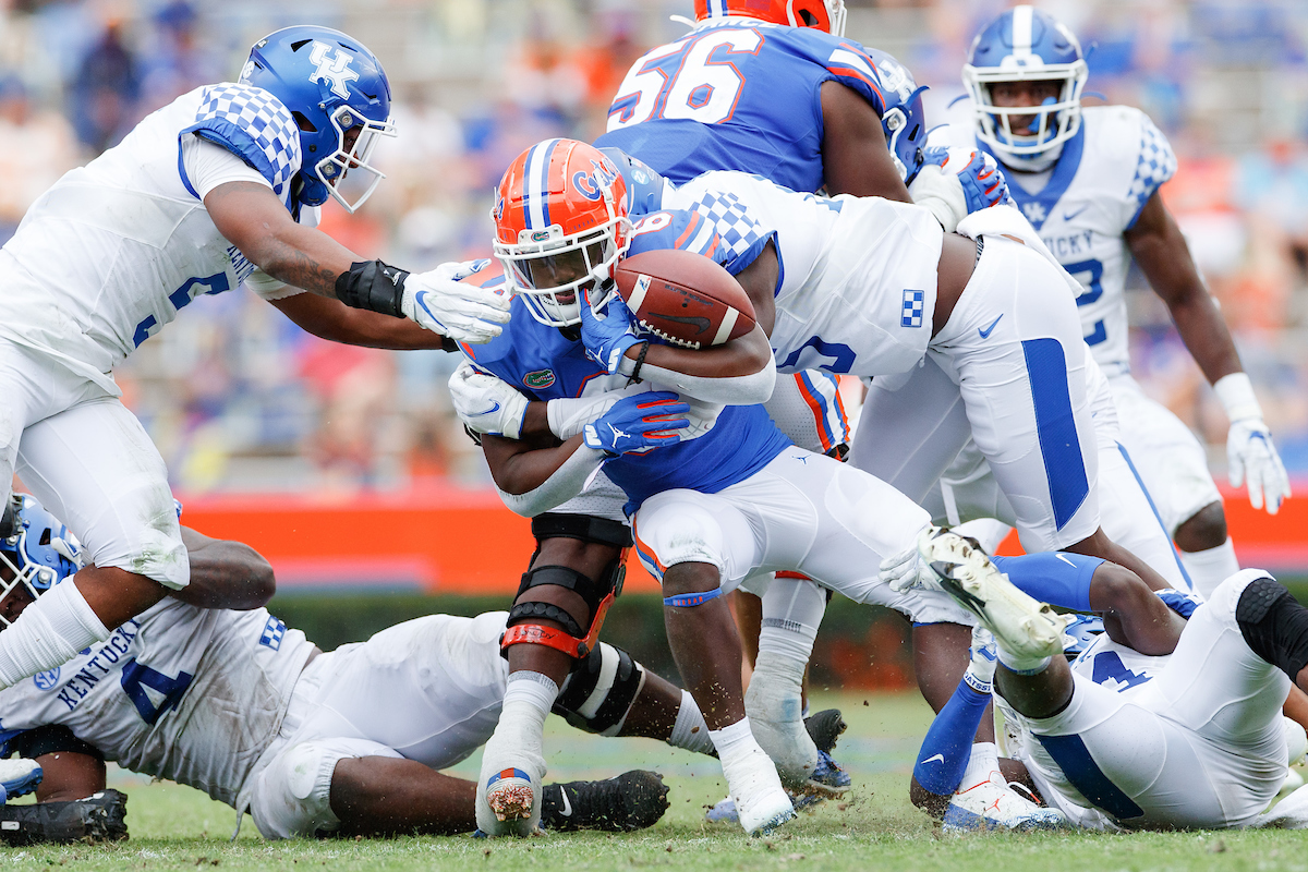JORDAN WRIGHT.

Kentucky falls to Florida, 34-10.

Photo by Elliott Hess | UK Athletics