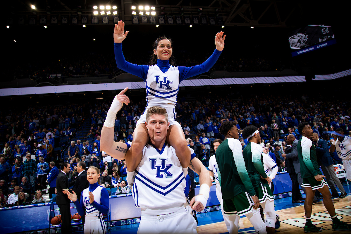 Cheerleaders.

Kentucky beat UAB 69-58.

Photo by Chet White | UK Athletics
