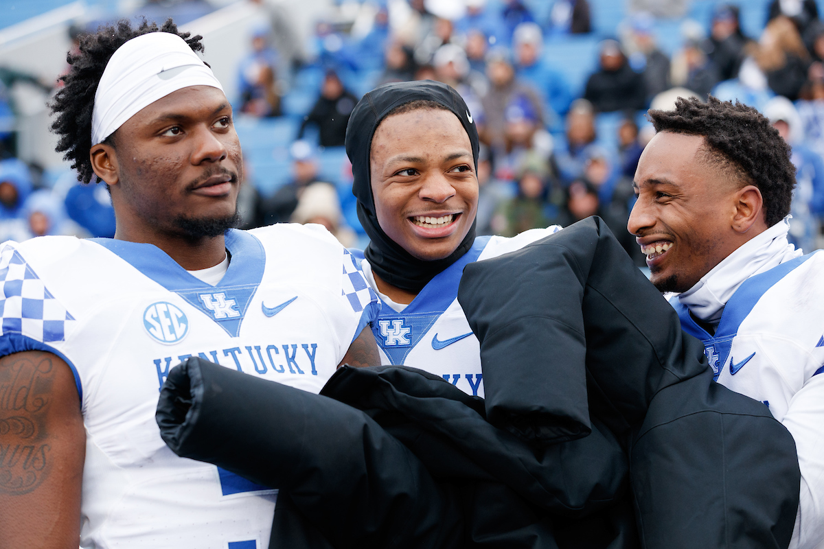 Deandre Square. Carrington Valentine. Tyrell Ajian.

The Blue-White Spring Game.

Elliott Hess | UK Athletics
