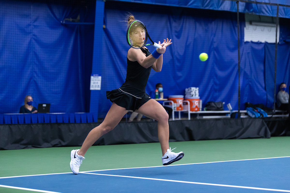 AKVILE PARAŽINSKAITE.

Kentucky beats ETSU 7-0

Photo by Grant Lee | UK Athletics