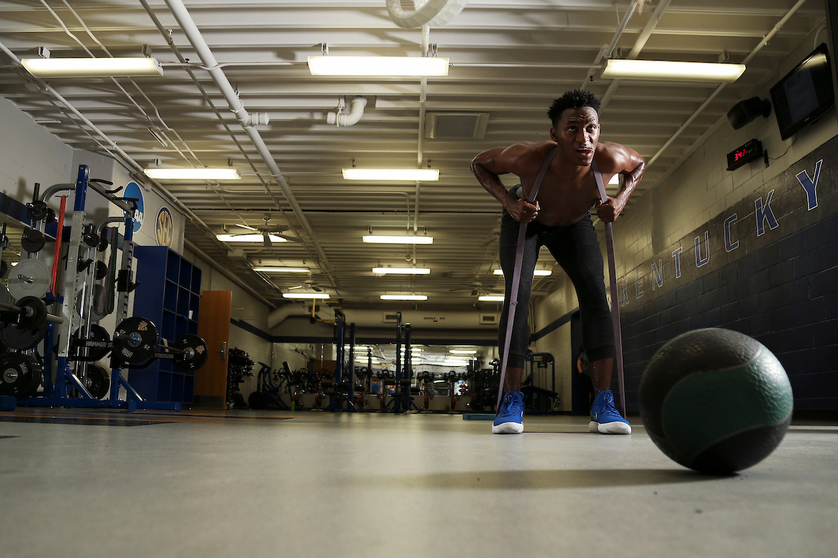 Big Blue Caravan. Somerset, Ky. Somerset Kroger. June 21, 2018.

Photo by Chet White | UK Athletics