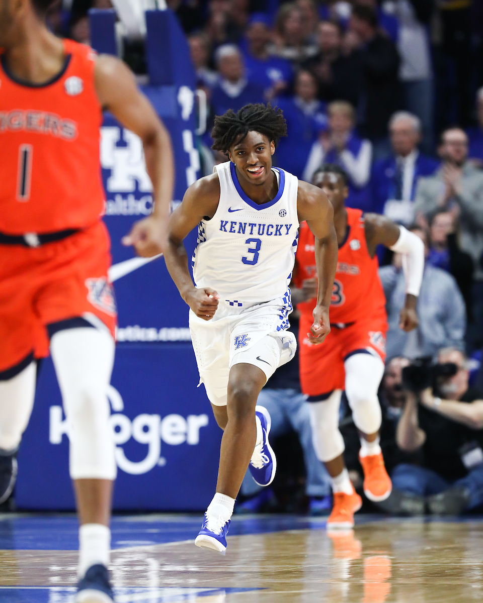 Tyrese Maxey.

UK beat Auburn 73-66.

Photo by Elliott Hess | UK Athletics