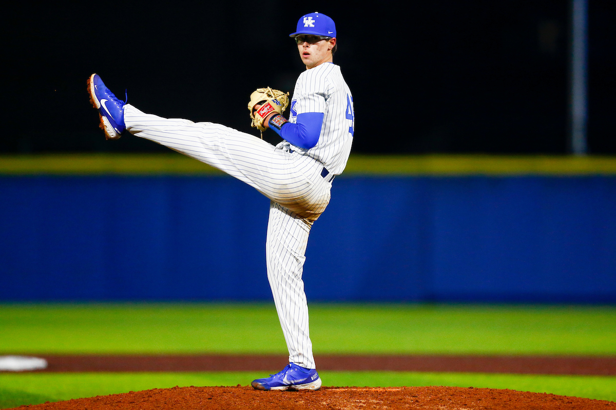 Austin Strickland. 

Kentucky beats Milwaukee, 10-0. 

Photo By Barry Westerman | UK Athletics